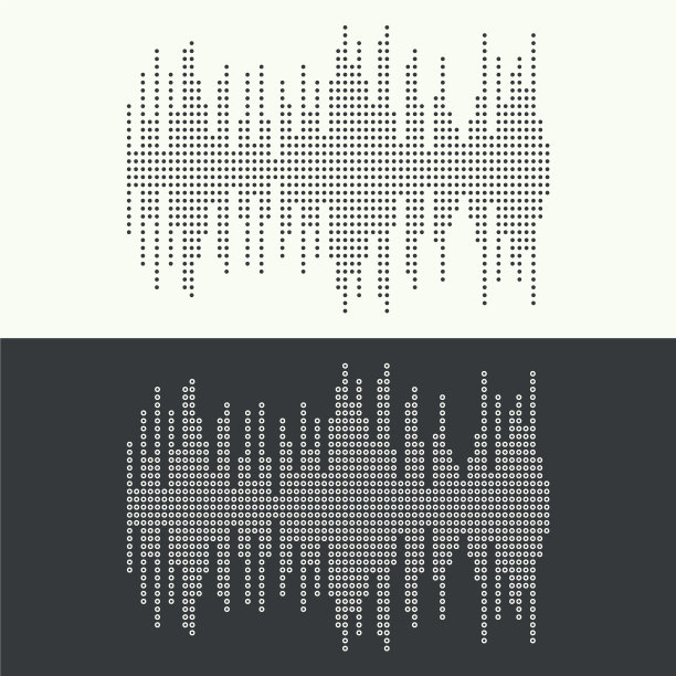 音乐的声波图片下载