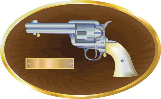 枪在斑块图片下载