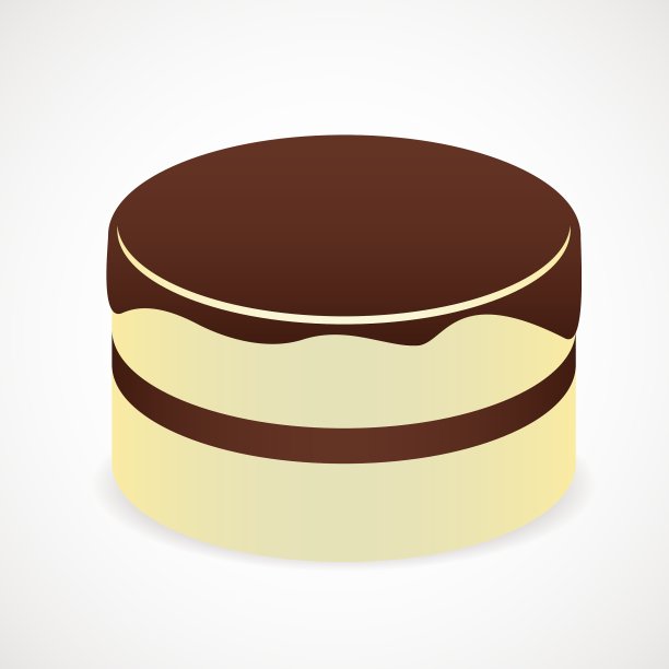 巧克力糖霜蛋糕图片下载