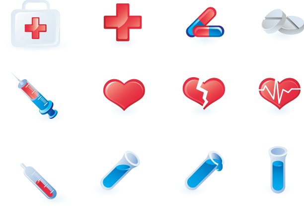 医疗图标集图片下载