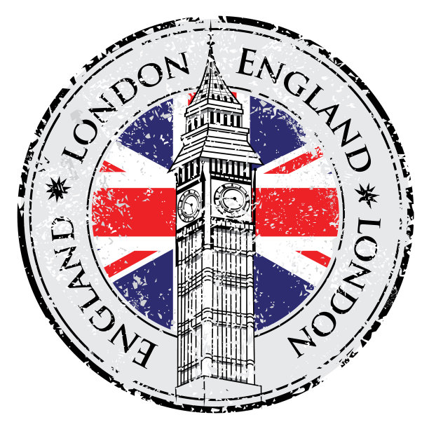 橡胶垃圾邮票，伦敦，英国，大本钟图片下载