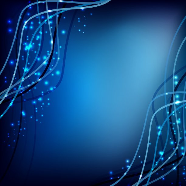 蓝色波背景图片下载