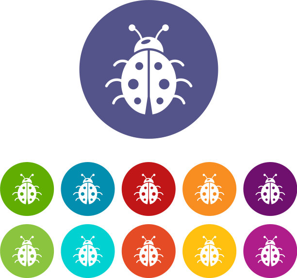 瓢虫图标设置颜色图片下载