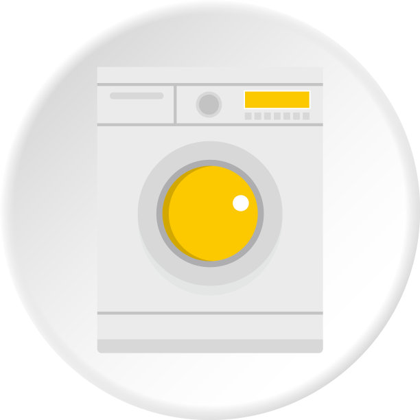 洗衣机图标圈图片下载