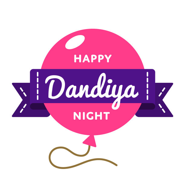 快乐丹迪亚之夜的问候象征图片下载