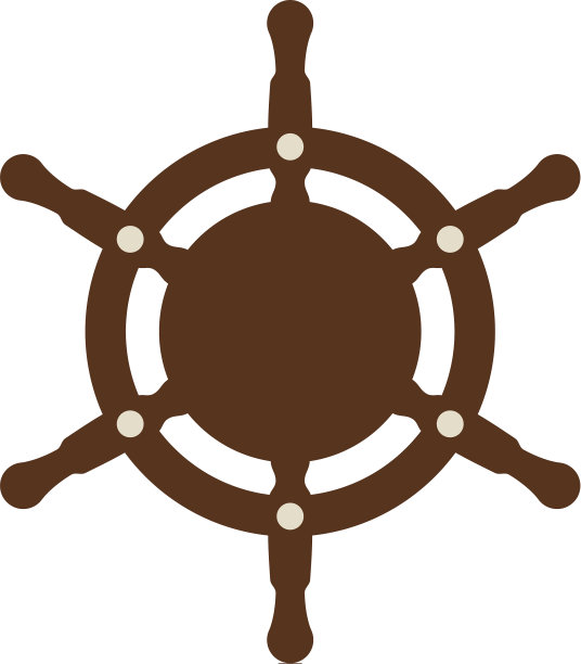 小木船舵图片下载