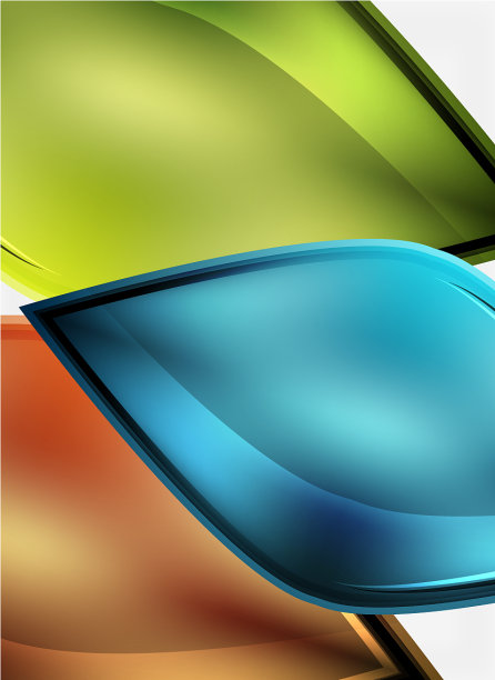 光滑的玻璃塑造抽象的背景图片下载