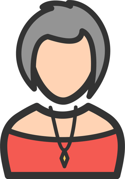 女士戴着项链图片下载