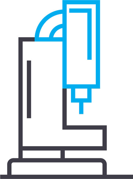 工业机器线性图标概念工业图片下载