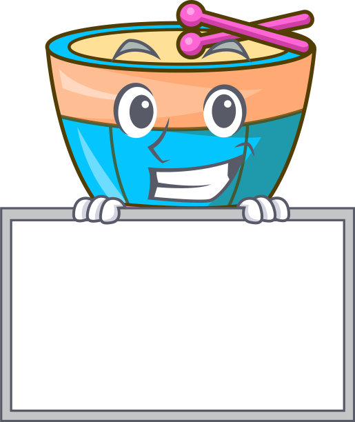 咧嘴笑与板人物卡通打击乐图片下载