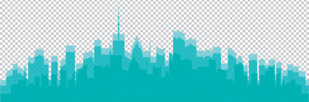 城市轮廓图片下载