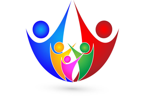 家庭人爱心的图标图片下载