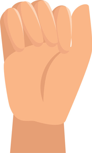 手人类孤立图标图片下载