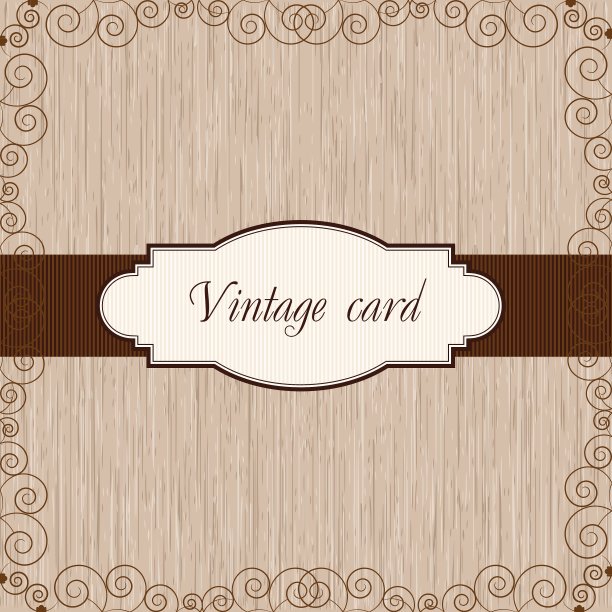 木制明信片图片下载