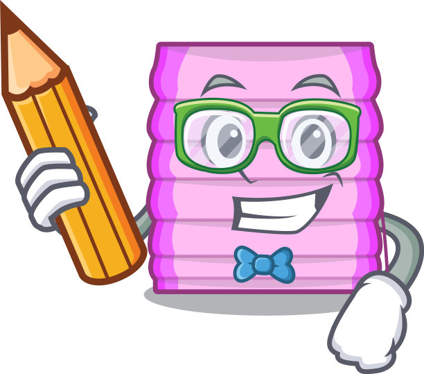 学生卡通百叶窗在一个窗户的家图片下载