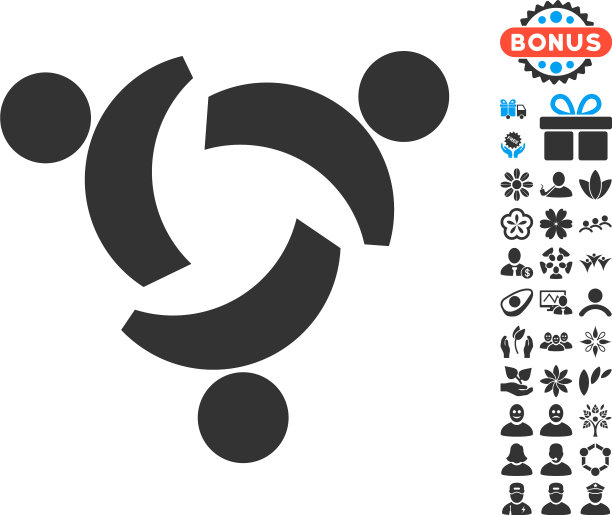 社区图标与免费奖金图片下载