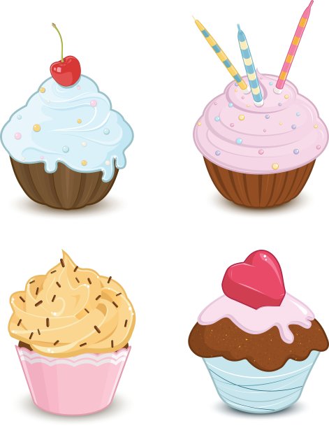 纸杯蛋糕图片下载