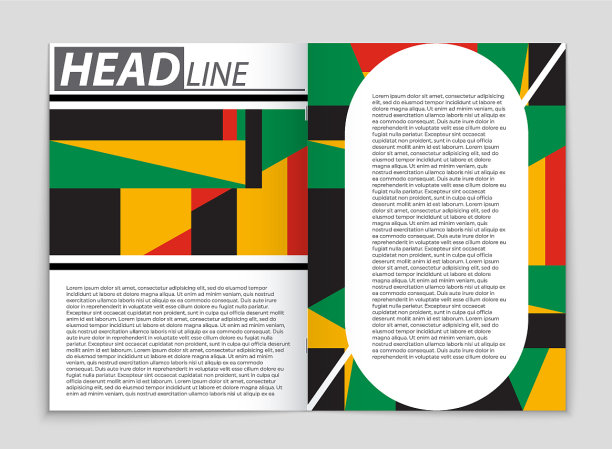 抽象布局的艺术背景设置图片下载