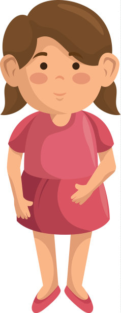 卡通女孩图标图片下载