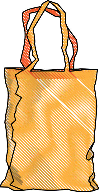 购物袋市场商业包装形象图片下载