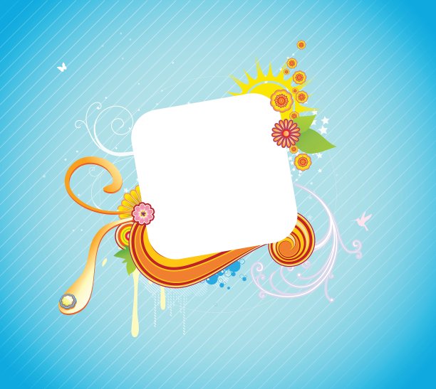 花的框架图片下载