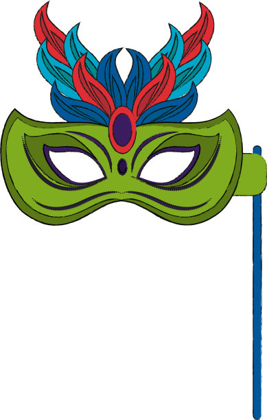 狂欢节面具图片下载