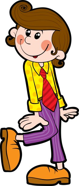 卡通的少年图片下载