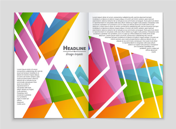 抽象布局的艺术背景设置图片下载