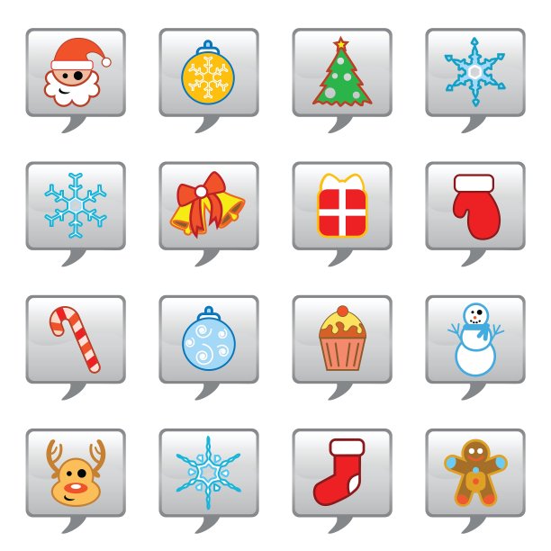 圣诞节的图标图片下载