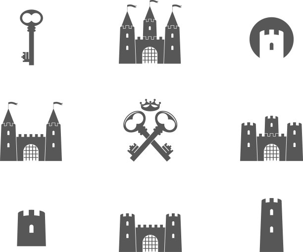城堡图标设置图片下载