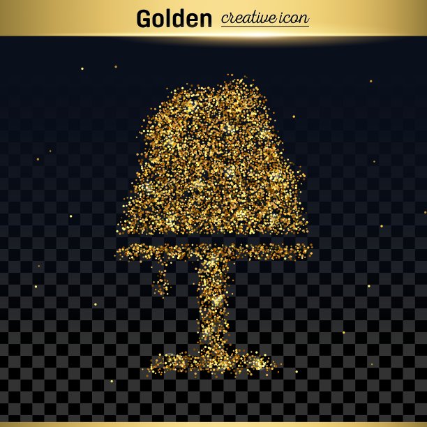 黄金闪光图标图片下载