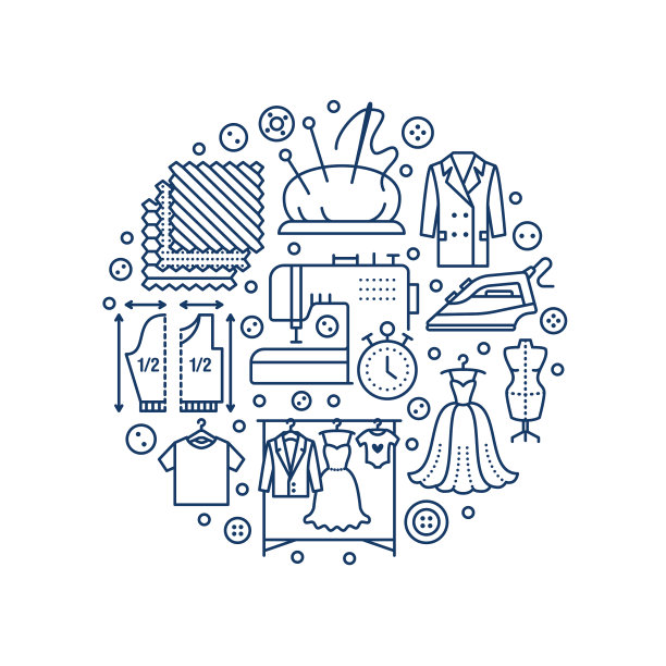 服装修理改装工作室设备图片下载