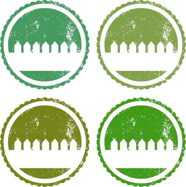 一套花园标签图片下载