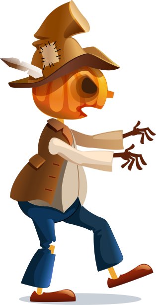 稻草人图片下载