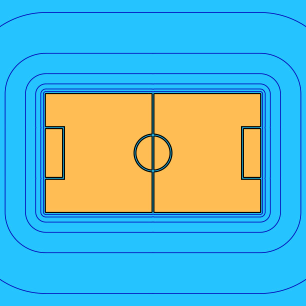 足球场沙色图标为黑色图片下载