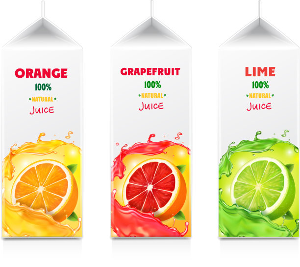 柑橘类水果包套模板图片下载