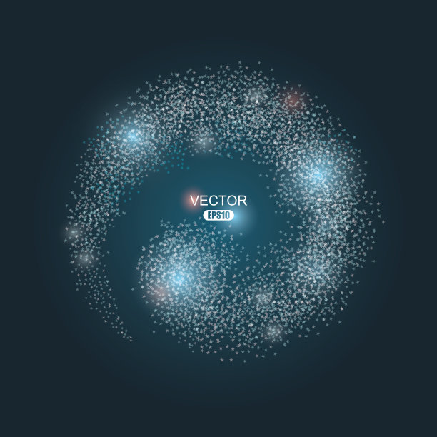 蓝色的抽象背景图片下载