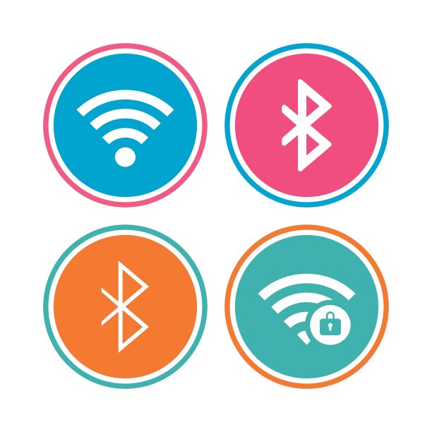 Wifi和蓝牙图标无线移动网络图片下载