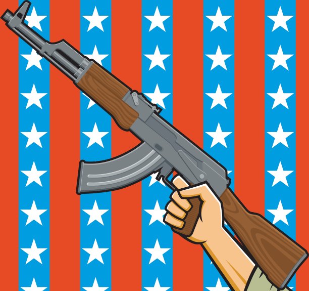 美国突击步枪图片下载