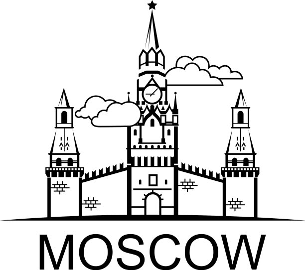 克里姆林宫塔图标图片下载