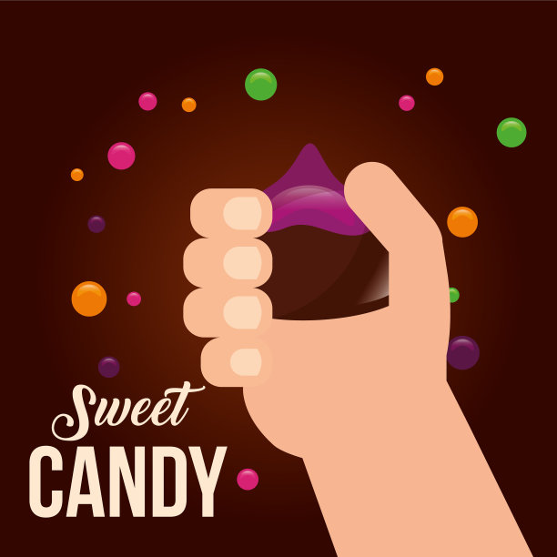 甜蜜的糖果卡图片下载