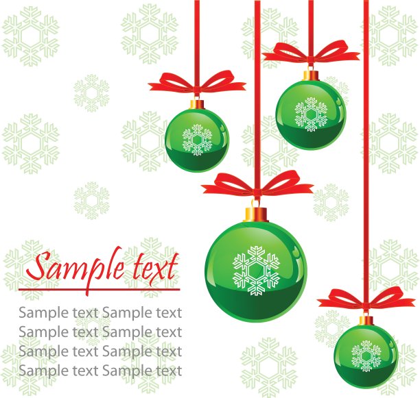 圣诞球图片下载