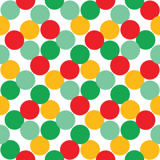 无缝背景与多色球图片下载