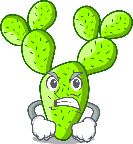 生气美丽的仙人掌在花园里图片下载