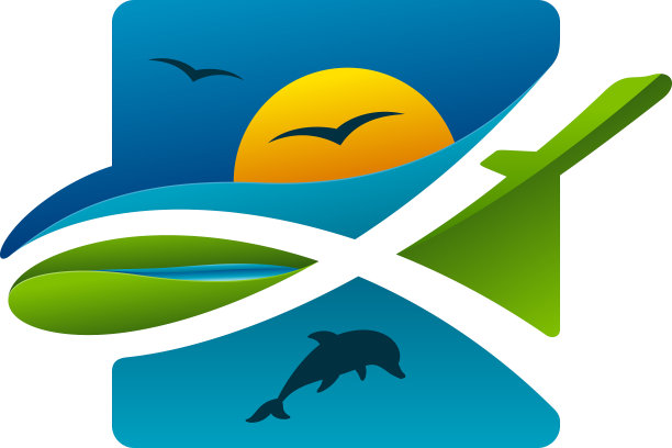 彩色safari旅游图标图片下载