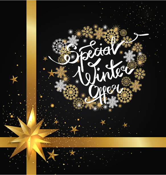 特别冬季提供的框架，由雪花制成图片下载