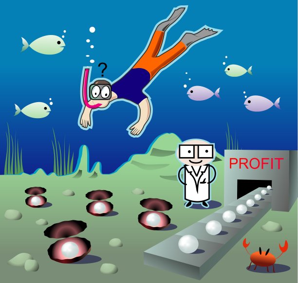 潜水采珠人图片下载