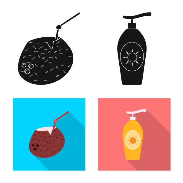 游泳池和游泳标志集图片下载