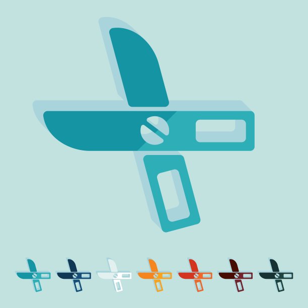 平面设计的剪刀图片下载