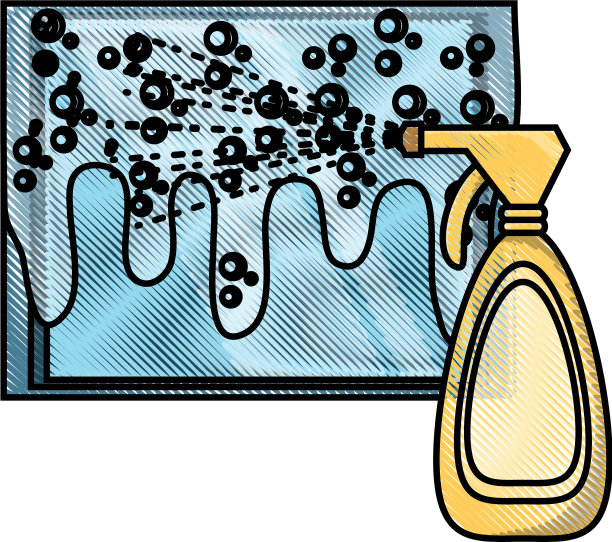 清洁喷瓶图标图片下载